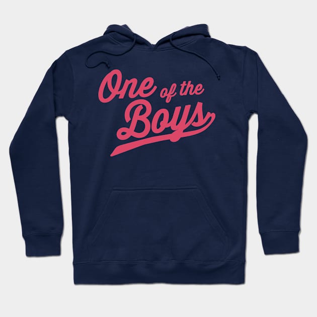 One of the Boys Hoodie by CattCallCo